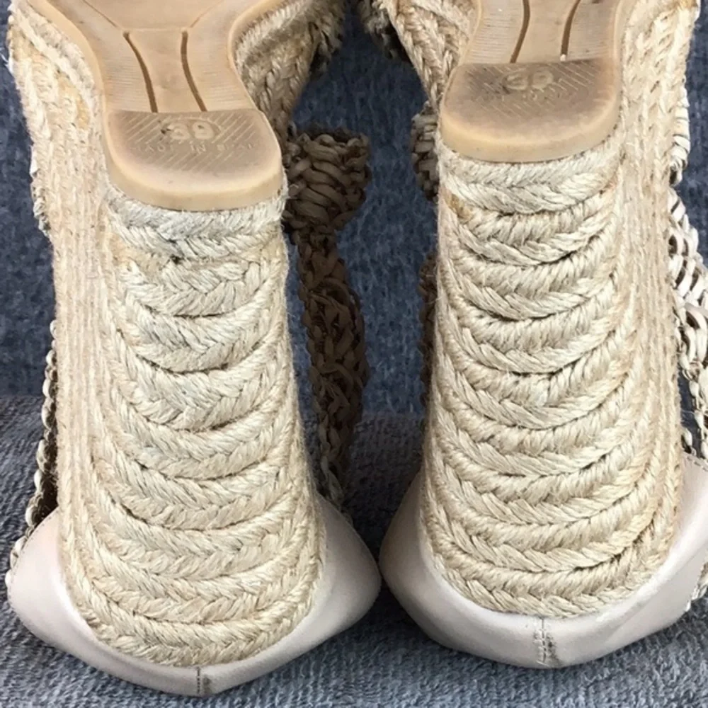 Jean-Michel Cazabat Espadrilles Wedge Sandals Sz‎ 8.5